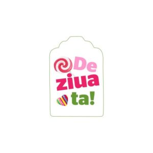 Eticheta \"De ziua ta\" mica