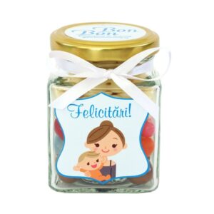 Borcan „Felicitari” Boy - mediu