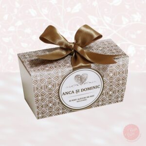 Marturie ballotin mediu 3 - Fructe/nuci in ciocolata