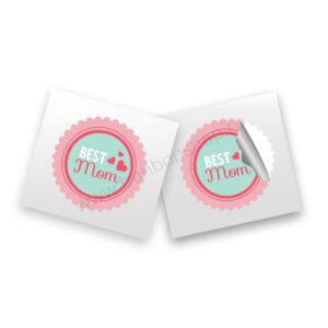 Sticker „Best Mom” (2 buc)