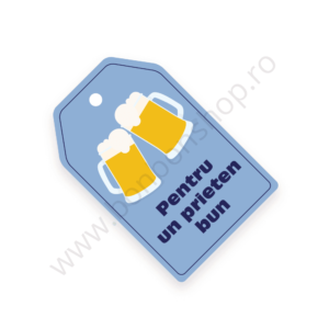 Eticheta albastră „Pentru un prieten bun”