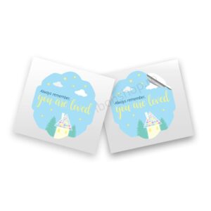 Sticker „You are loved” (2 buc)