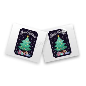 Sticker „Happy Holidays 1” (2 buc)