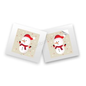 Sticker „Om de zăpadă” (2 buc)