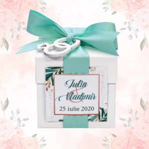 Cutie cub mare cu decorațiune - C003