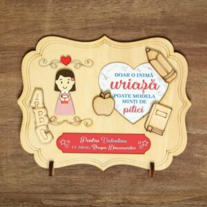 Decorațiune pentru educatoare/profesoară