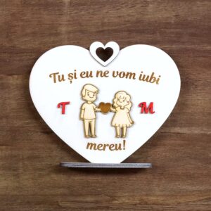 Decorațiune personalizabilă „Tu și eu”