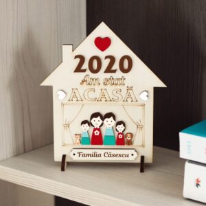 Decorațiune „Am stat acasă” #stamacasa