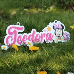 Decorațiune în forma numelui - Minnie
