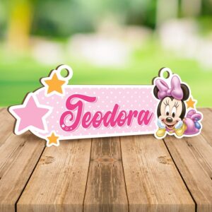 Decorațiune nume personalizabil - Minnie