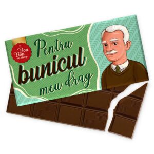 Ciocolată „Pentru bunicul meu drag”