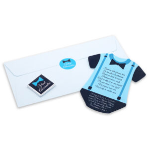 Invitație „Body” cu mini ciocolată