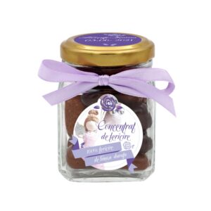 Borcan cu dulciuri „Concentrat de fericire” v2 (buc)