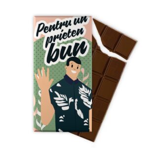 Ciocolată „Pentru un prieten bun”