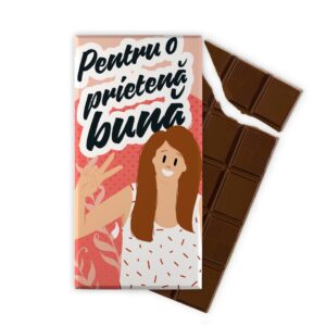 Ciocolată „Pentru o prietenă bună”