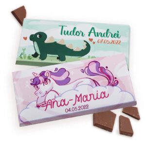 Tabletă de ciocolată cu lapte - 100g (buc)