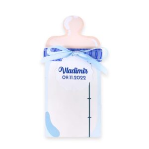 Mărturie biberon pentru băiețel (buc)