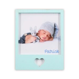 Mărturie ramă din lemn pentru băiețel (buc)