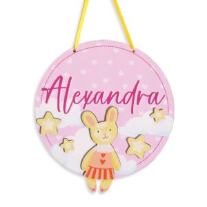 Decorațiune mare de cameră \"Bunny\" - personalizabilă