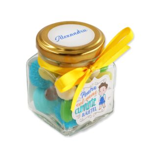 Borcan „Pentru cel mai cuminte băiețel” - personalizabil