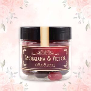 Mărturie borcan rotund BRP01