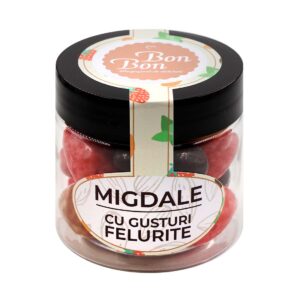 Migdale cu gusturi felurite - 80g (buc)