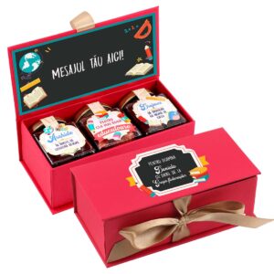 Cutie roșie cadou educatoare/învățătoare/profesoară personalizată